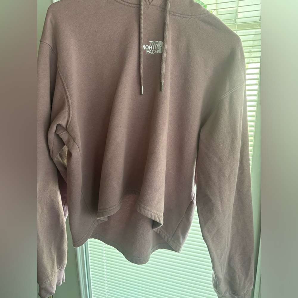 The North Face lilac hoodie